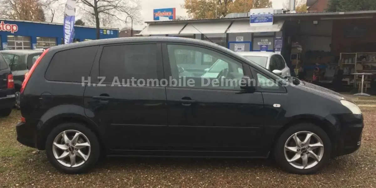 Gebraucht Ford C-MAX Ambiente 101 PS (74 kW) 2009 Schwarz Van / Kleinbus