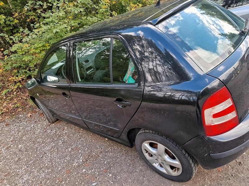 Gebraucht Skoda Fabia 2007 Schwarz Kleinwagen