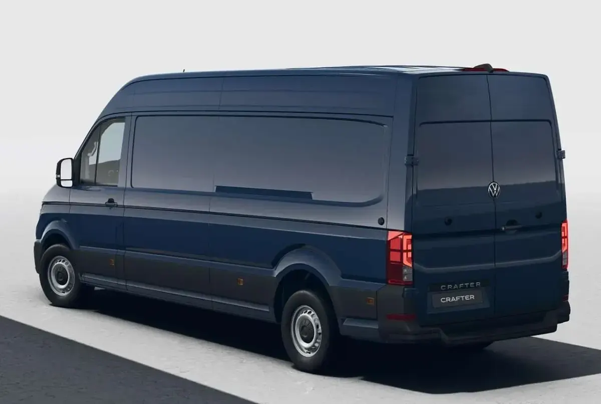 Ny VW Crafter 177 HK (130 kW) 2026 Blå Van