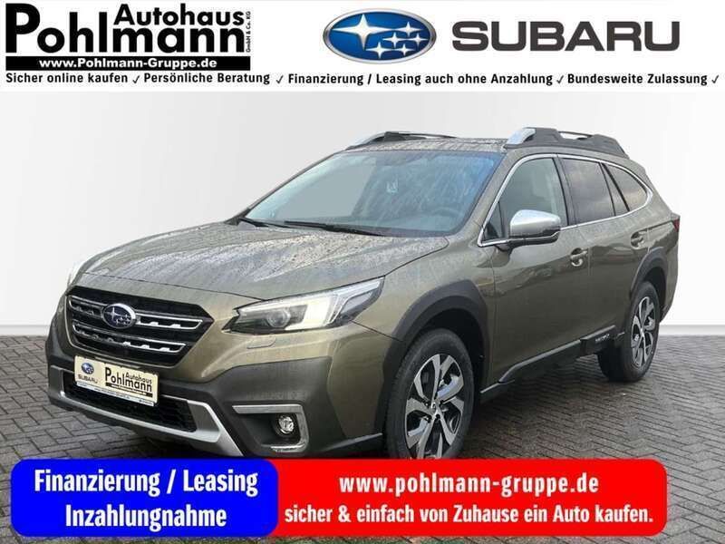 Autumn green metallic Neu 2025 Subaru Outback Platinum SUV | 42.895 € (Guter Preis) - Bild 1/4