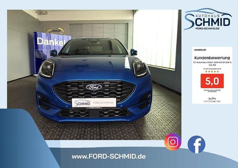 Blau Gebraucht 2024 Ford Puma Gen-E ST-Line SUV | 26.990 € (Teuer) - Bild 1/4