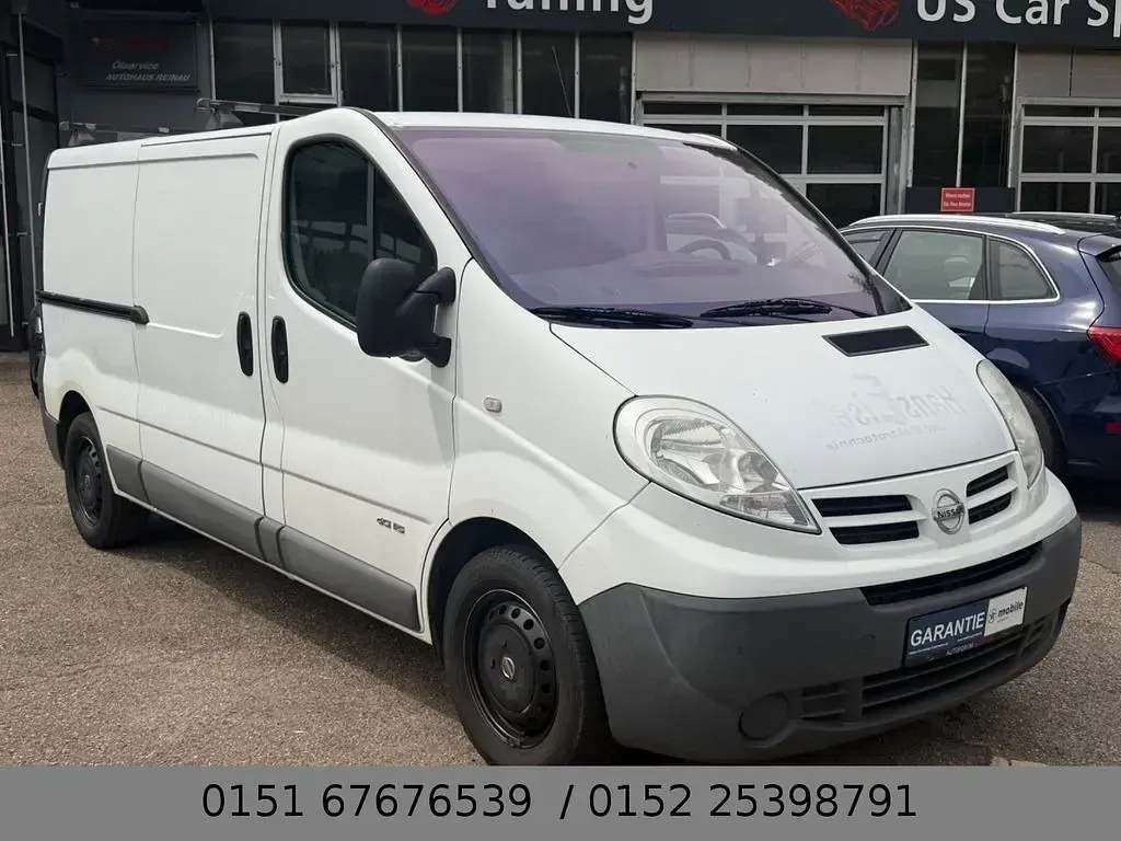 Gebraucht Nissan Primastar 114 PS (83 kW) 2013 Weiß Van / Kleinbus