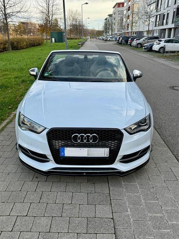 Gebraucht Audi S3 Cabriolet Ambiente 300 PS (220 kW) 2015 Weiß Cabrio