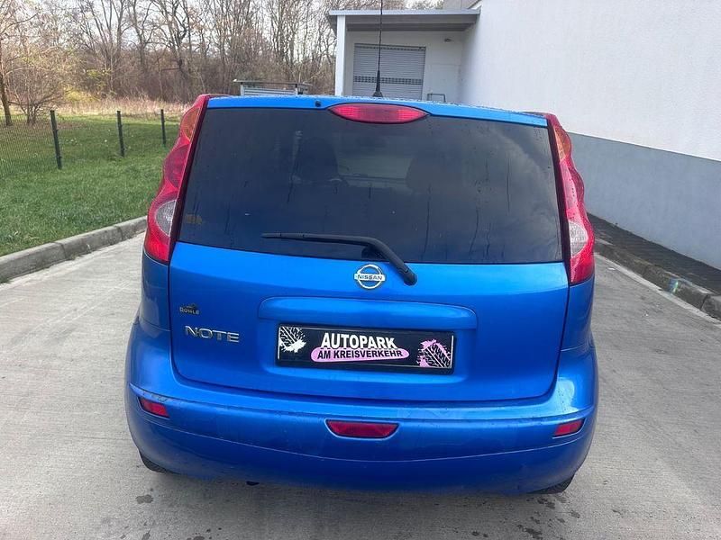 Gebraucht Nissan Note Visia 88 PS (64 kW) 2007 Blau Limousine