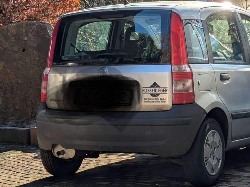 Silber Gebraucht 2005 Fiat Panda Kleinwagen | 1.250 € (Fairer Preis) - Bild 1/4