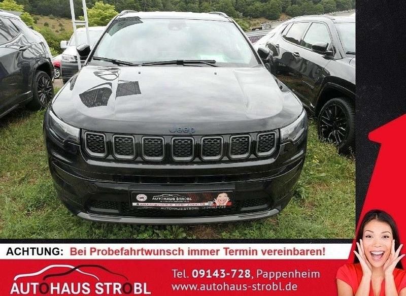 Schwarz Gebraucht 2022 Jeep Compass SUV | 22.650 € (Guter Preis) - Bild 1/3