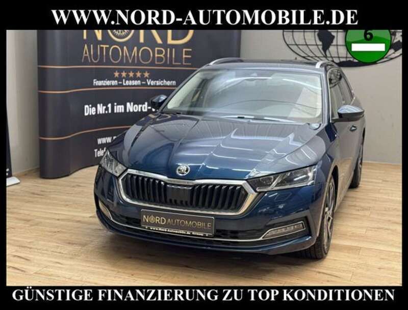 Lavablau metallic (metallic) Gebraucht 2021 Skoda Octavia Style Kombi | 20.990 € (Guter Preis) - Bild 1/1