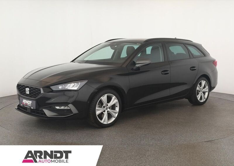 Schwarz Gebraucht 2024 Seat Leon FR Limousine | 24.484 € (Superpreis) - Bild 1/4