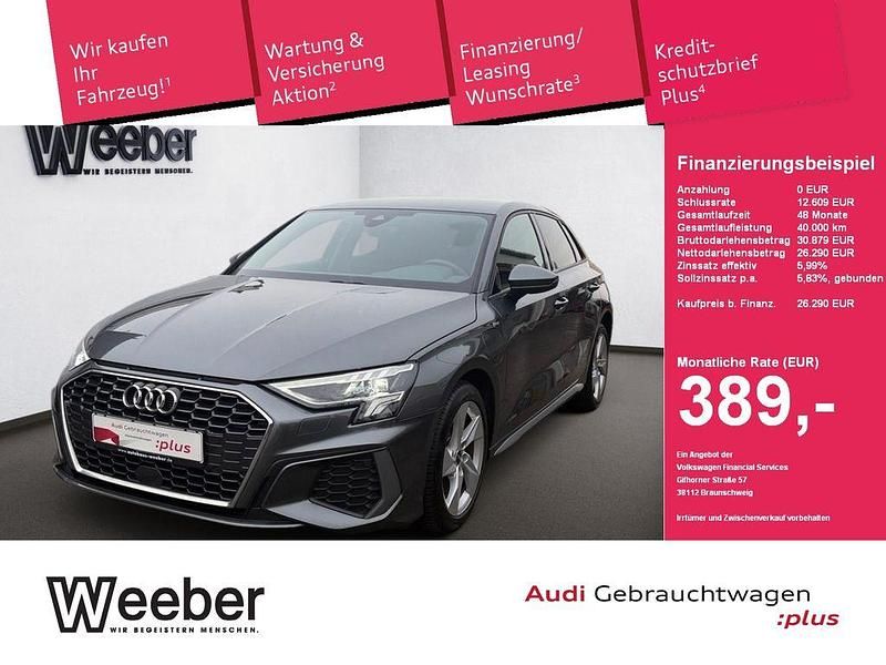 Gebraucht Audi A3 S-Line 204 PS (150 kW) 2022 Daytonagrau perleffekt (metallic) Limousine