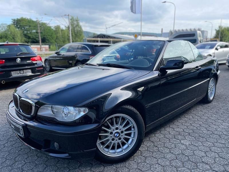 Schwarz Gebraucht 2004 BMW 325 Cabriolet Sport Line Cabrio | 8.990 € (Superpreis) - Bild 1/4