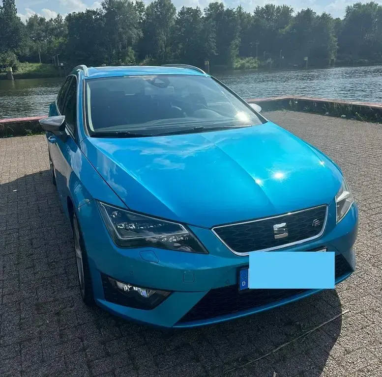 Gebraucht Seat Leon ST 184 PS (135 kW) 2014 Blau Kombi