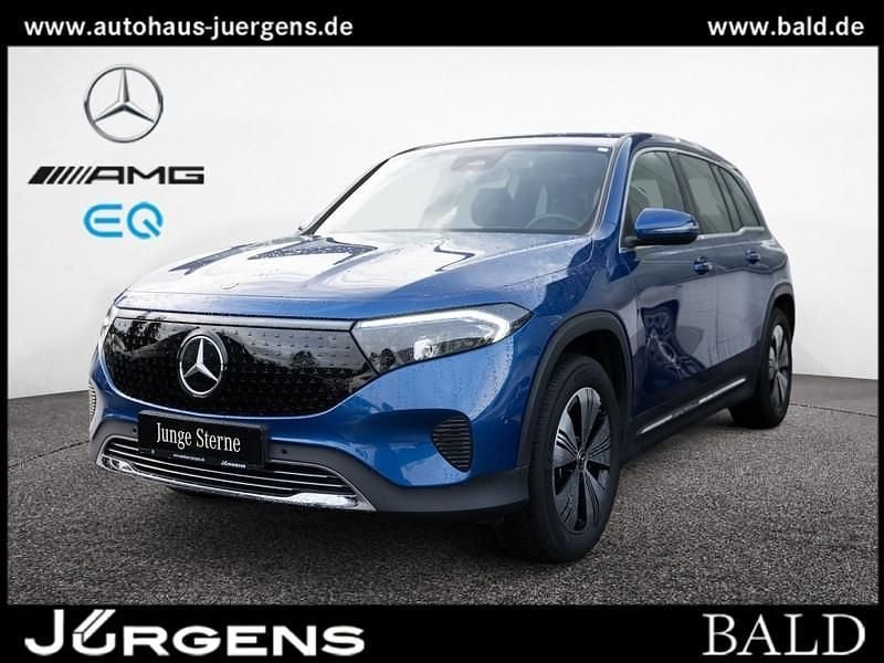 Blau spektralblau Gebraucht 2024 Mercedes EQB250+ Progressive SUV | 36.870 € (Guter Preis) - Bild 1/4