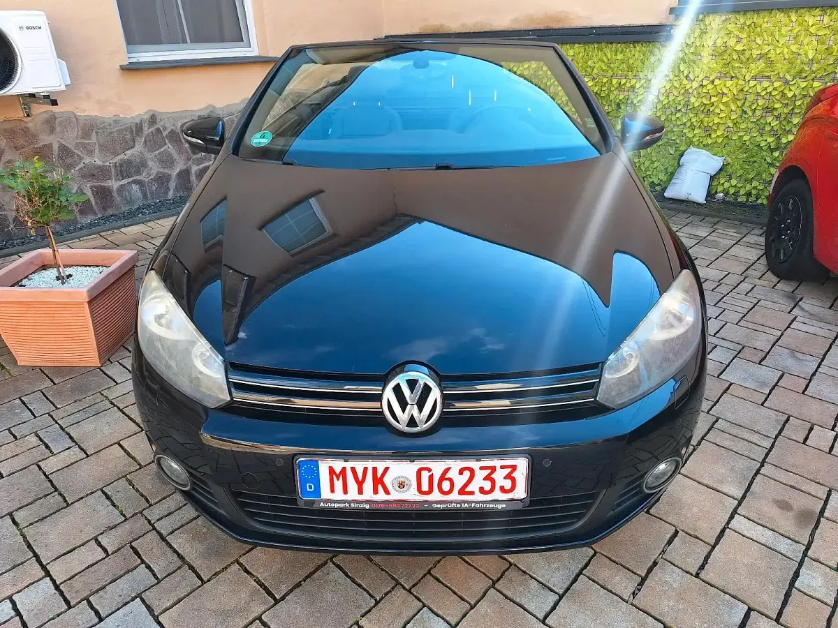 Używany VW Golf 160 KM (117 kW) 2011 Czarny Kabriolet