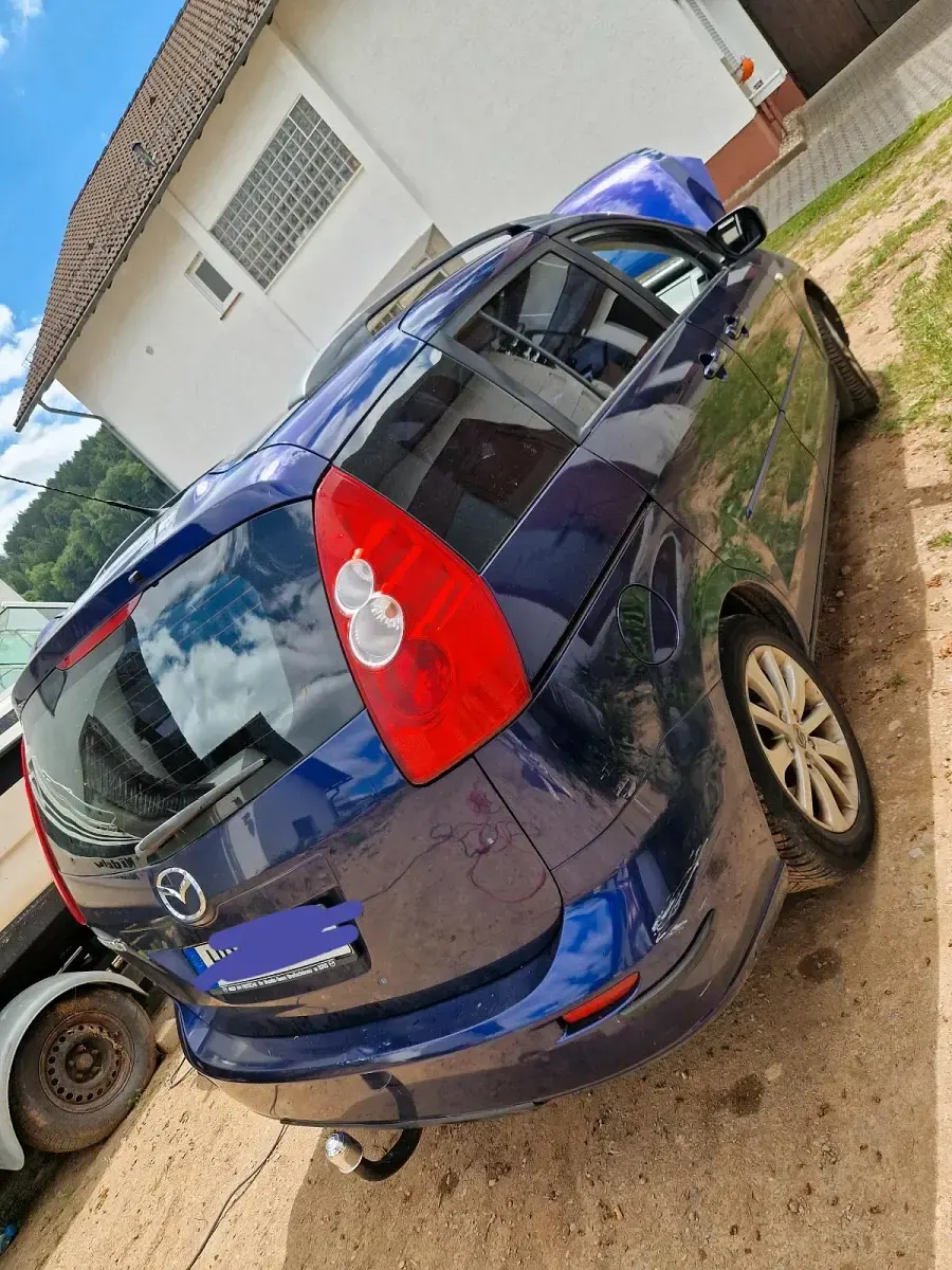 Gebraucht Mazda 5 116 PS (85 kW) 2007 Blau Van / Kleinbus