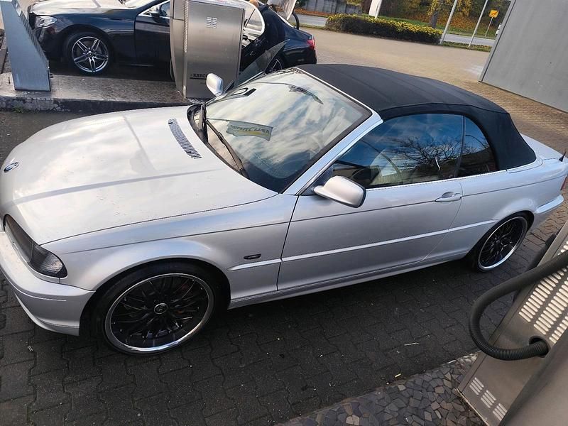 Silber Gebraucht 2000 BMW 325 Cabriolet Cabrio | 4.800 € (Superpreis) - Bild 1/4