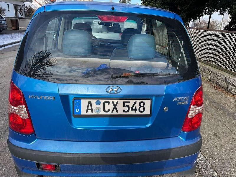 Gebraucht Hyundai Atos 58 PS (42 kW) 2007 Blau Kleinwagen