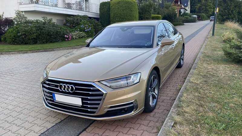 Beige Gebraucht 2021 Audi A8 Advanced Limousine | 51.900 € (Fairer Preis) - Bild 1/4
