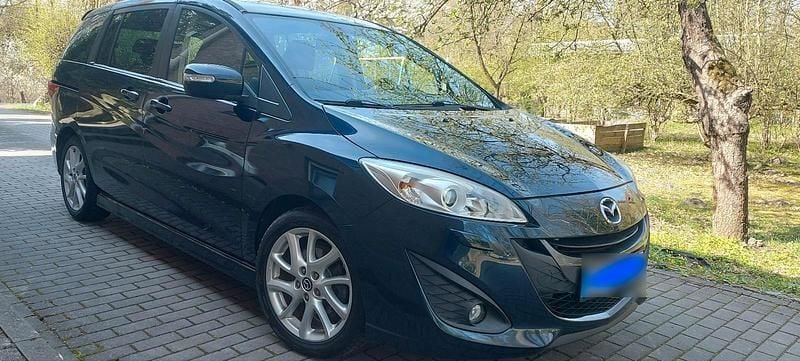 Gebraucht Mazda 5 115 PS (84 kW) 2015 Blau Van / Kleinbus