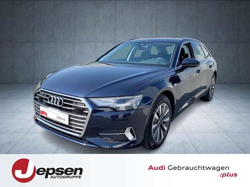 Firmamentblau metallic Gebraucht 2021 Audi A6 Sport Kombi | 32.790 € (Superpreis) - Bild 1/4
