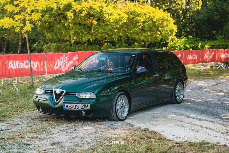 Gebraucht Alfa Romeo 156 192 PS (141 kW) 2002 Grün Kombi