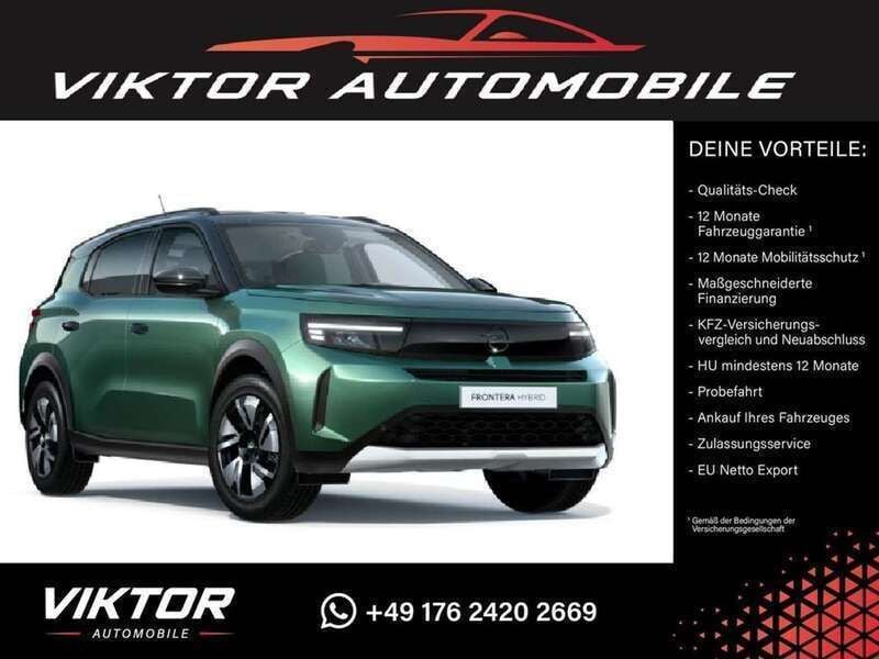 Khakigrün Neu 2025 Opel Frontera SUV | 25.580 € (Fairer Preis) - Bild 1/4