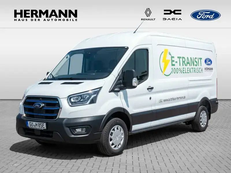 Frostweiß Gebraucht 2023 Ford E-Transit Van | 46.680 € (Superpreis) - Bild 1/4