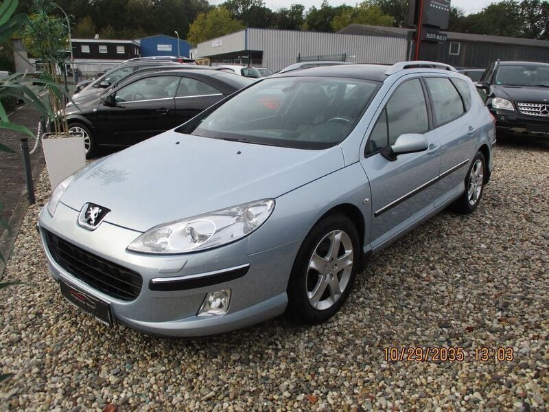 Blau Gebraucht 2006 Peugeot 407 Platinum Kombi | 2.999 € (Fairer Preis) - Bild 1/4