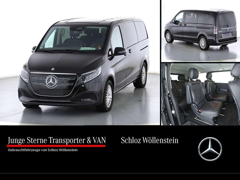 Obsidianschwarz metallic Gebraucht 2025 Mercedes EQV300 Van / Kleinbus | 60.870 € - Bild 1/4