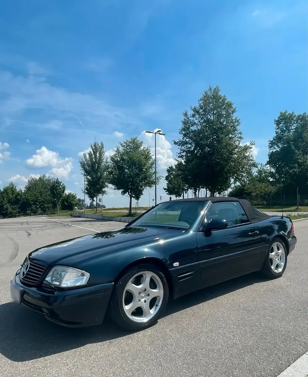 Gebraucht Mercedes SL320 224 PS (164 kW) 1999 Schwarz Cabrio