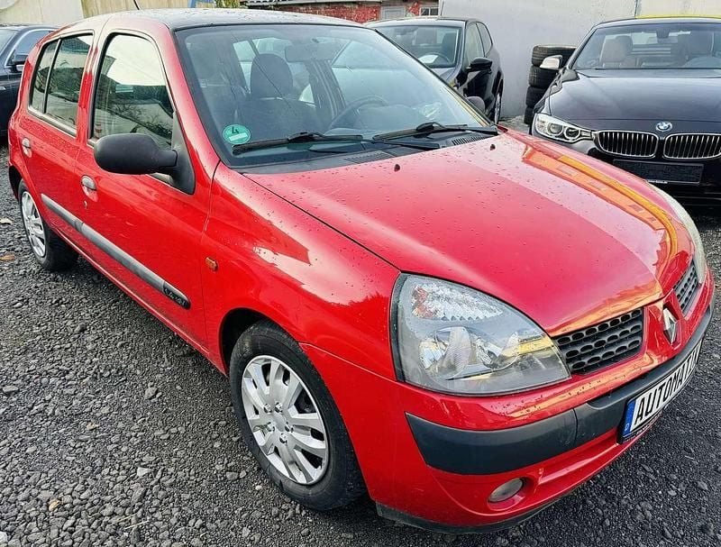 Gebraucht Renault Clio II Expression 98 PS (72 kW) 2002 Hellrot Kleinwagen