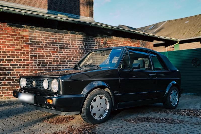 Gebraucht VW Golf Cabriolet Karmann 98 PS (72 kW) 1989 Schwarz Cabrio