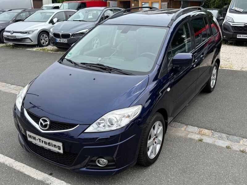 Blau Gebraucht 2008 Mazda 5 Van / Kleinbus | 3.999 € (Fairer Preis) - Bild 1/4