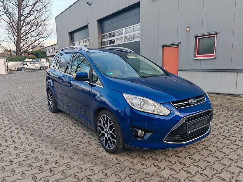 Gebraucht Ford Grand C-Max Titanium 163 PS (119 kW) 2014 Blau Van / Kleinbus