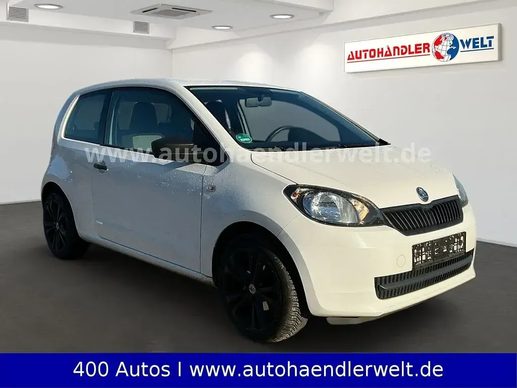 Gebraucht Skoda Citigo Active 60 PS (44 kW) 2012 Weiß Kleinwagen
