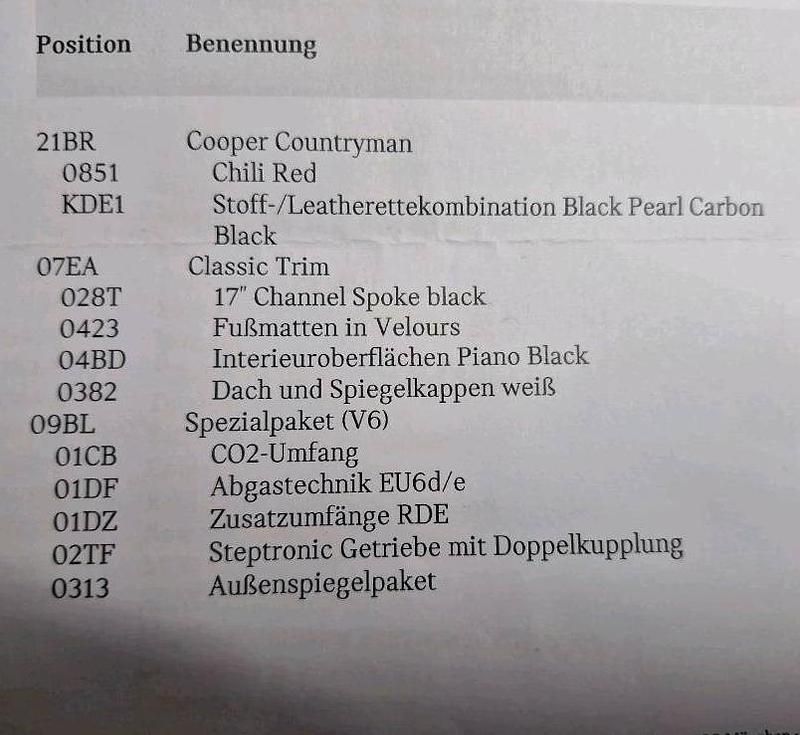 Gebraucht Mini Countryman Chili 136 PS (100 kW) 2023 Rot SUV