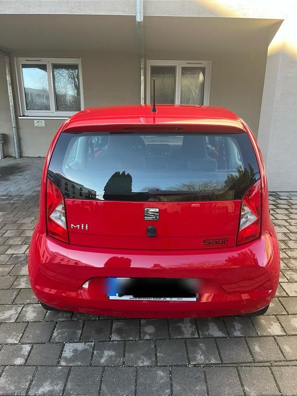Gebraucht Seat Mii 60 PS (44 kW) 2014 Rot Kleinwagen