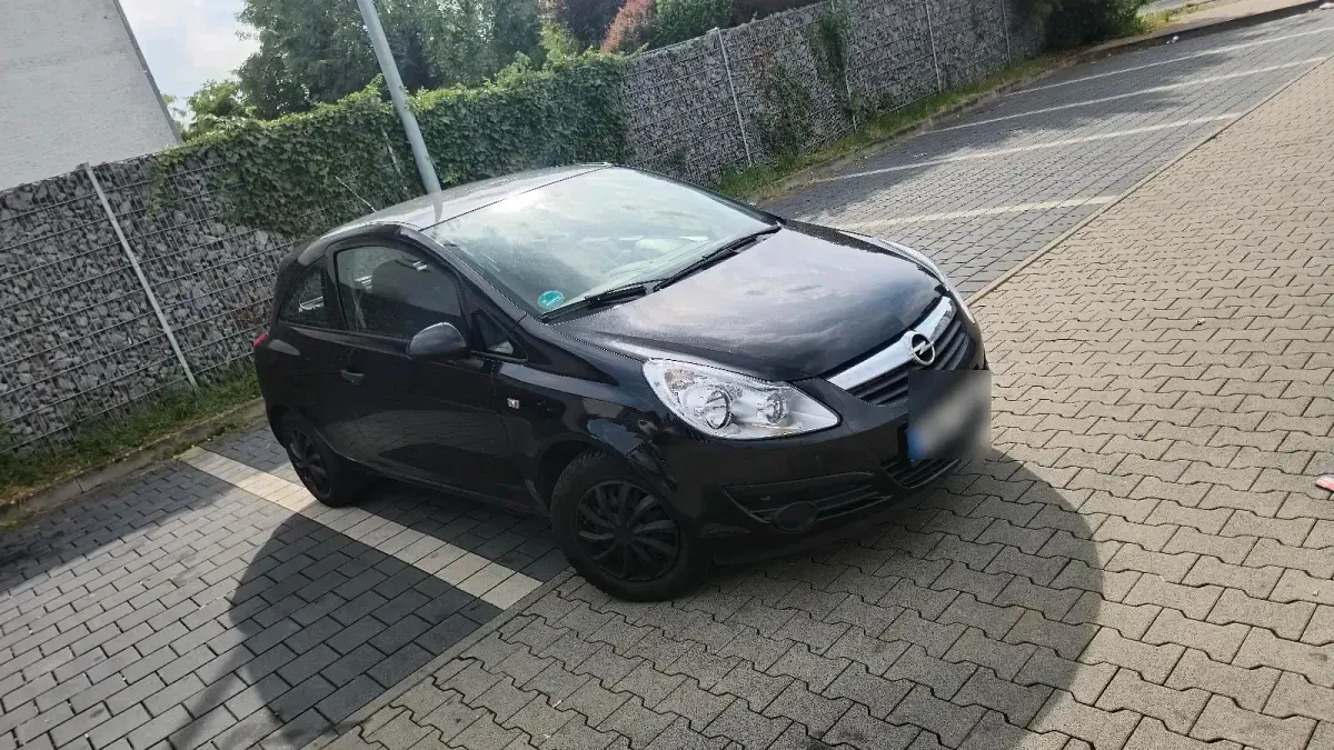 Gebraucht Opel Corsa 60 PS (44 kW) 2009 Schwarz Kleinwagen