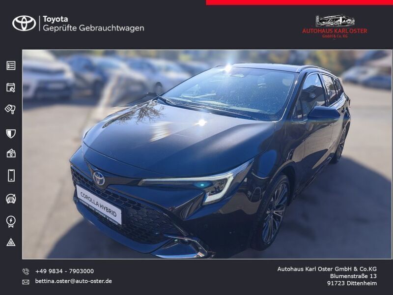 Phantombraun metallic Gebraucht 2023 Toyota Corolla Team Kombi | 30.749 € (Fairer Preis) - Bild 1/4