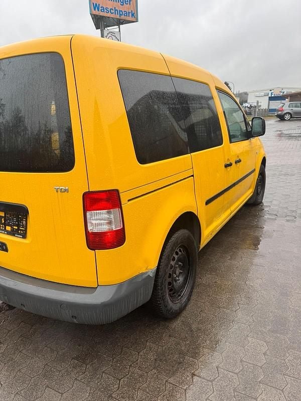 Gebraucht VW Caddy 105 PS (77 kW) 2006 Gelb Van / Kleinbus