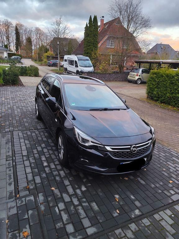 Blau Gebraucht 2019 Opel Astra Edition Kombi | 8.200 € (Superpreis) - Bild 1/4