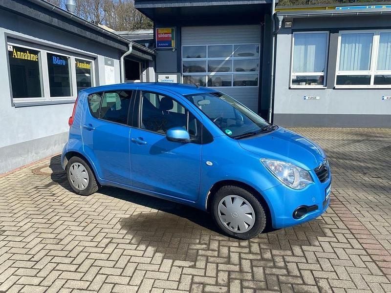 Gebraucht Opel Agila Edition 94 PS (69 kW) 2011 Blau Kleinwagen