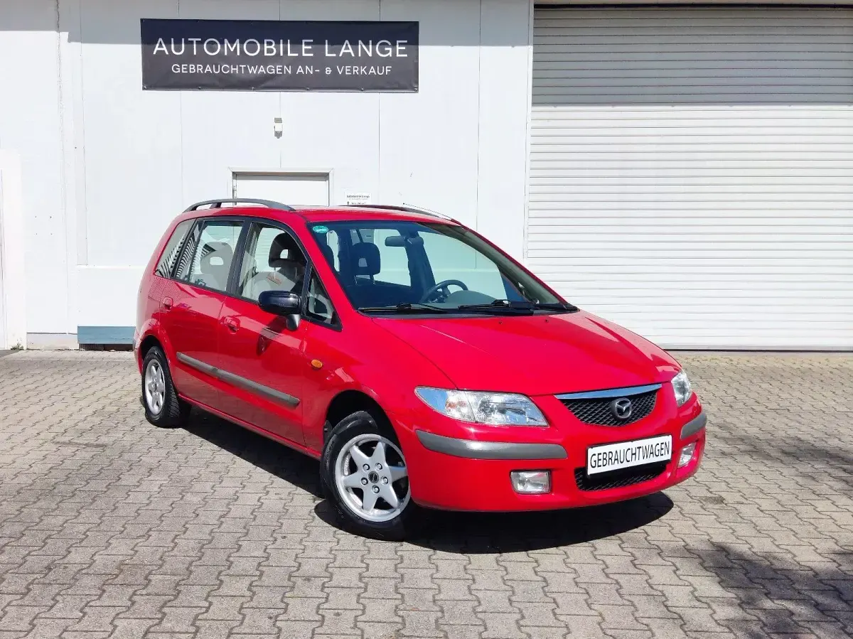 Gebraucht Mazda Premacy 100 PS (73 kW) 2000 Rot Van / Kleinbus