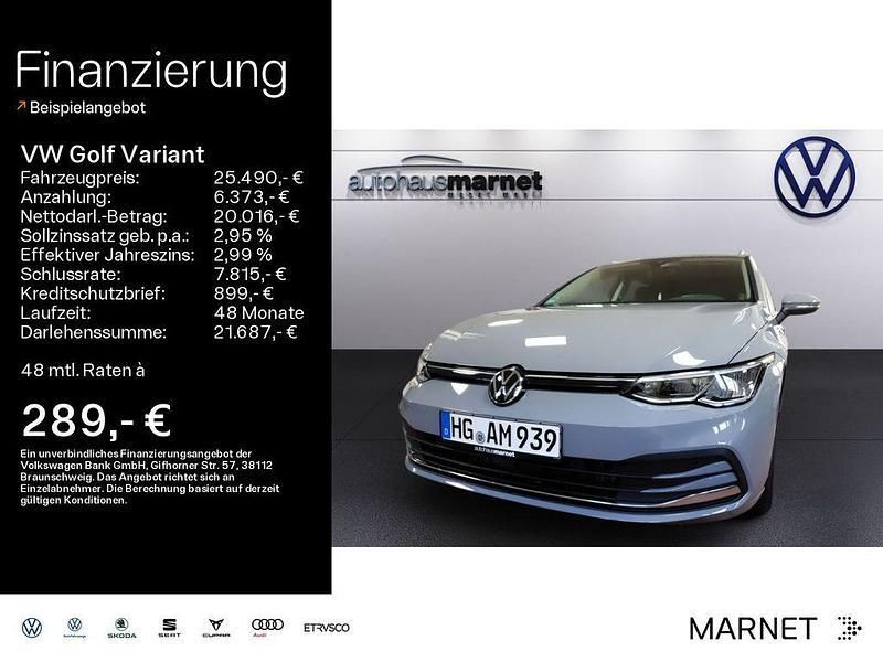 Grau Gebraucht 2023 VW Golf VIII Move Kombi | 25.490 € (Etwas zu teuer) - Bild 1/4