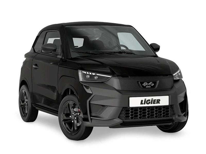 Ny Ligier JS50 2026 Svart Halvkombi