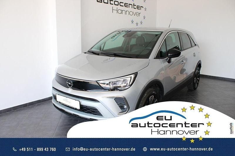 Lackierung aluminiumgrau/metallic klarl (metallic) Gebraucht 2024 Opel Crossland Elegance SUV | 18.490 € (Superpreis) - Bild 1/4