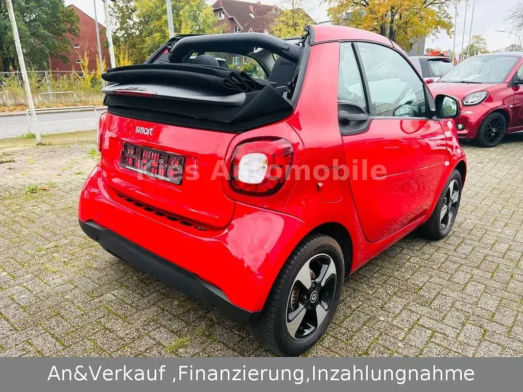 Occasion Smart ForTwo Cabrio 90 ch (66 kW) 2018 Rouge Cabriolet