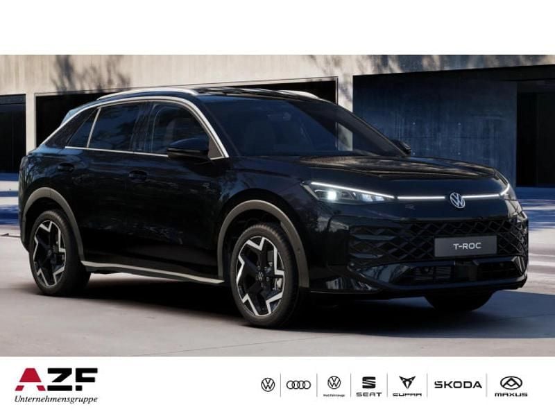Grenadillschwarz metallic Neu 2026 VW T-Roc R-line SUV | 38.990 € (Guter Preis) - Bild 1/4