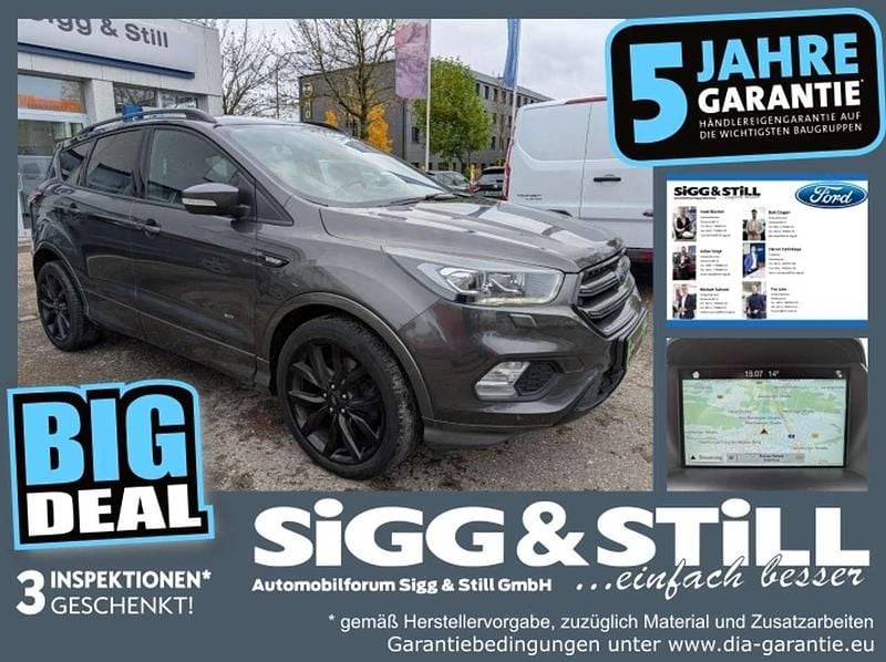 Magneticgrau Gebraucht 2018 Ford Kuga ST-Line SUV | 16.890 € (Guter Preis) - Bild 1/4
