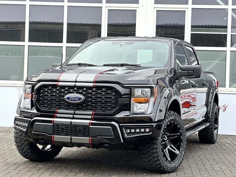 Schwarz Gebraucht 2023 Ford F-150 Abholung | 59.900 € - Bild 1/4
