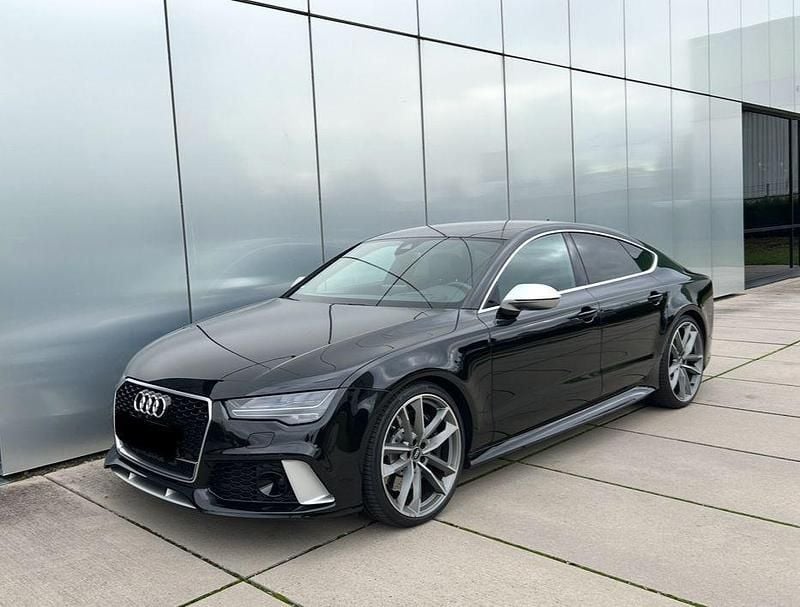 Schwarz Gebraucht 2017 Audi RS7 Sportback Performance Kleinwagen | 44.400 € (Superpreis) - Bild 1/4